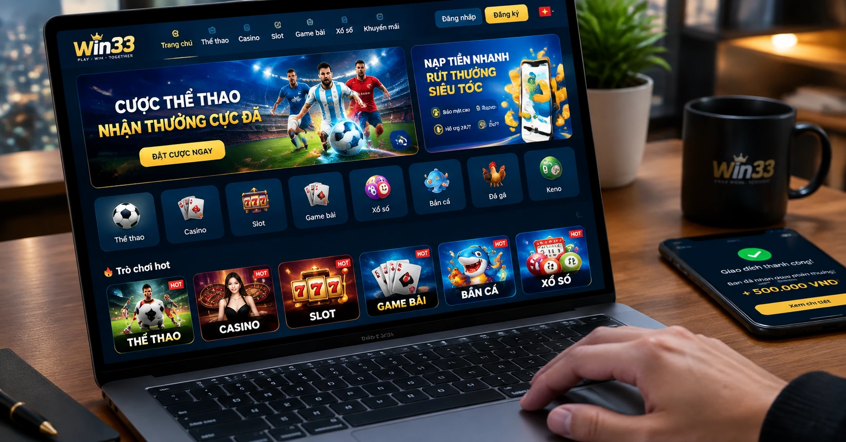 Win33 con: Cổng game đổi thưởng hàng đầu tại Việt Nam - image 2